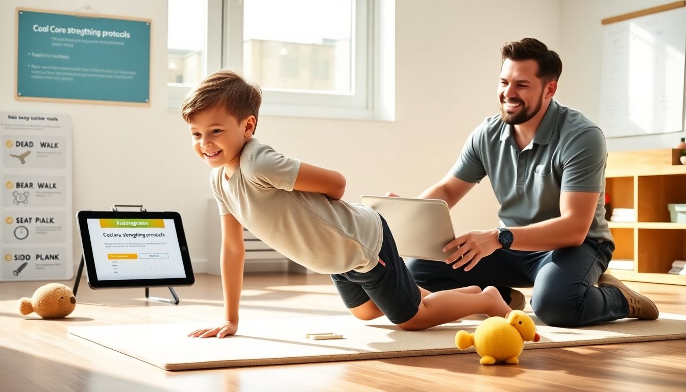kidsregimen cool core strengthening protocols convoswithh